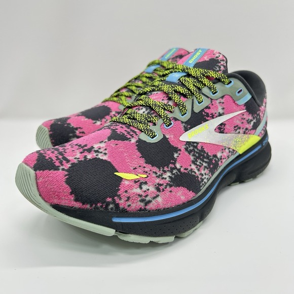 Brooks Ghost 15 Running Shoes Sneakers Women's Size 9.5D Pink Athletic *See Note - Picture 1 of 13